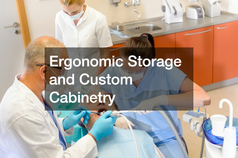 Ergonomic Storage and Custom Cabinetry
