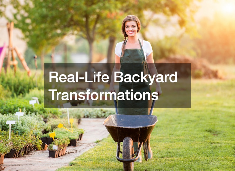 Real-Life Backyard Transformations