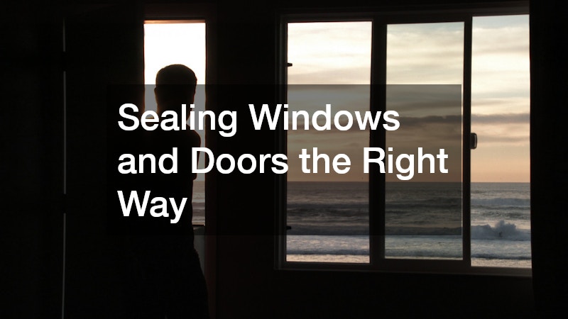 Sealing Windows and Doors the Right Way