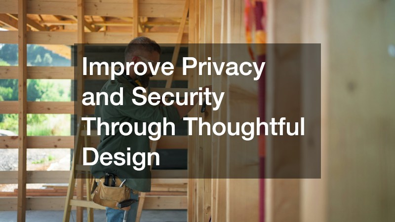 Improve Privacy and Security Through Thoughtful Design