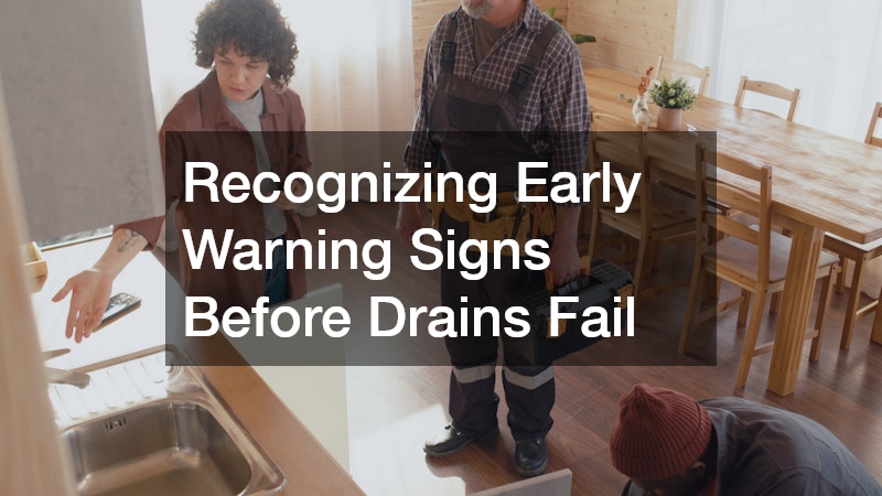 Recognizing Early Warning Signs Before Drains Fail