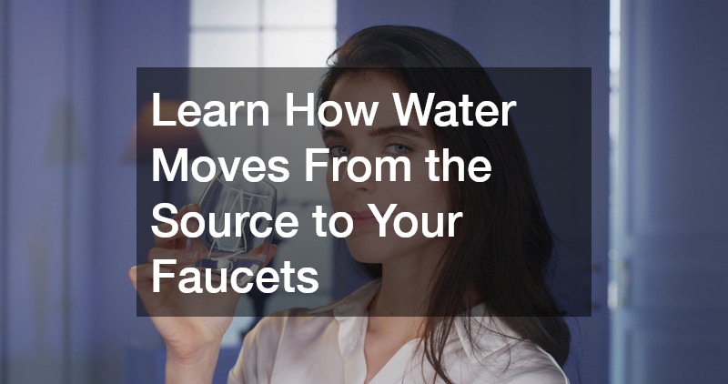 Learn How Water Moves From the Source to Your Faucets