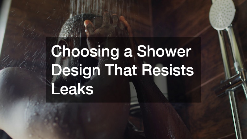Choosing a Shower Design That Resists Leaks