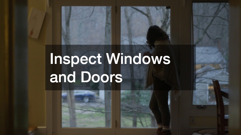 Inspect Windows and Doors