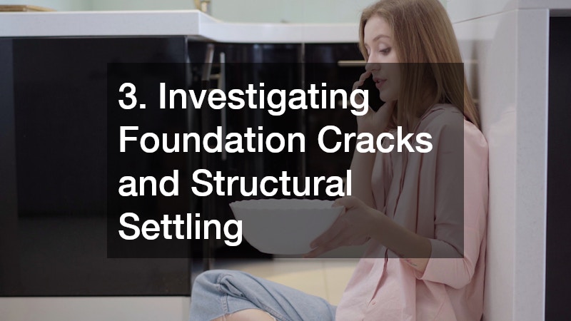 3. Investigating Foundation Cracks and Structural Settling