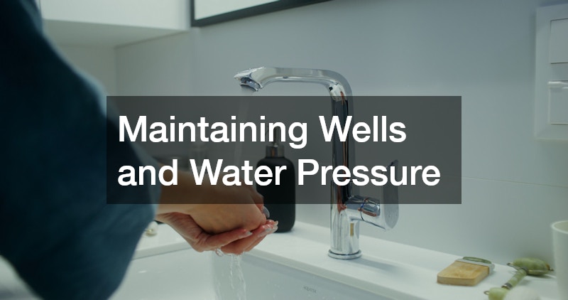 Maintaining Wells and Water Pressure