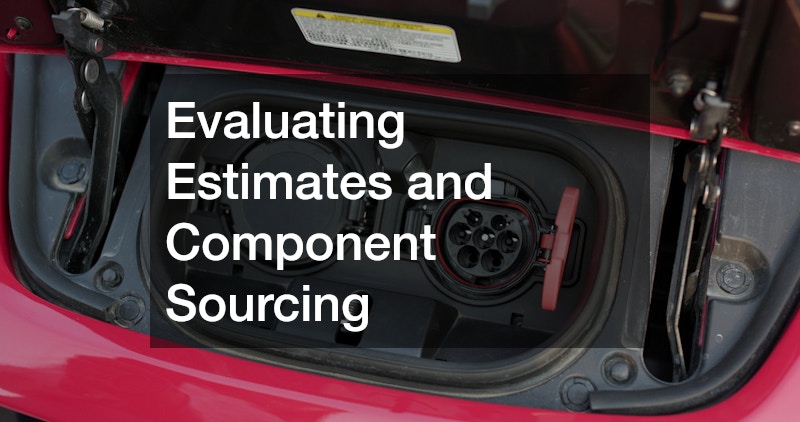 Evaluating Estimates and Component Sourcing