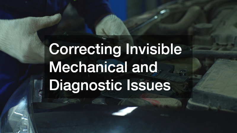 Correcting Invisible Mechanical and Diagnostic Issues