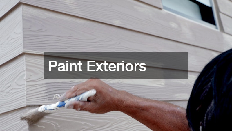 Paint Exteriors