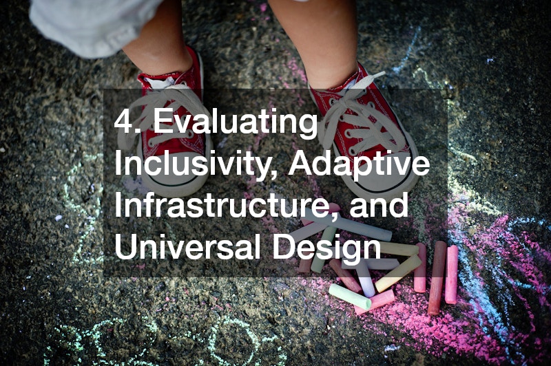 4. Evaluating Inclusivity, Adaptive Infrastructure, and Universal Design