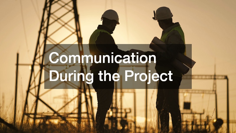 Communication During the Project