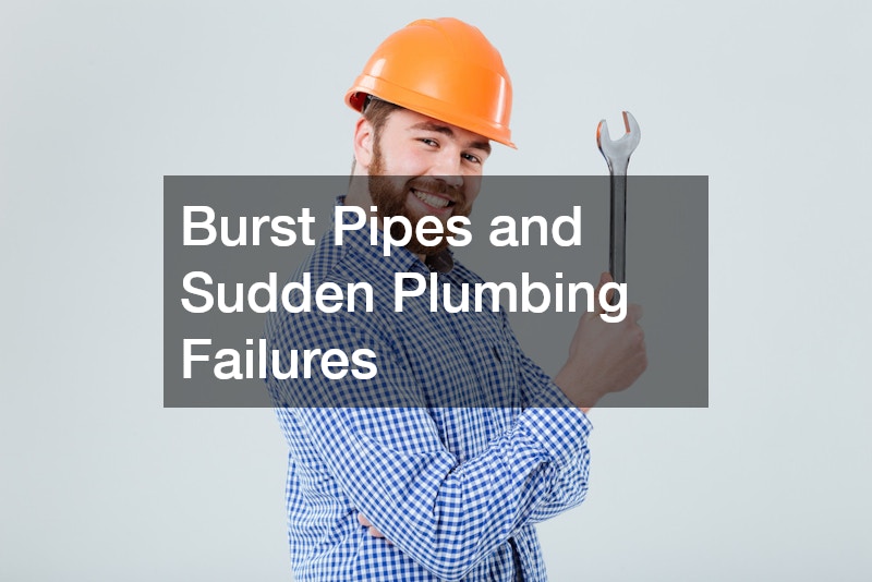 Burst Pipes and Sudden Plumbing Failures