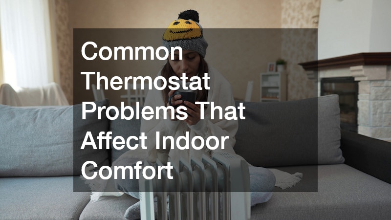 Common Thermostat Problems That Affect Indoor Comfort