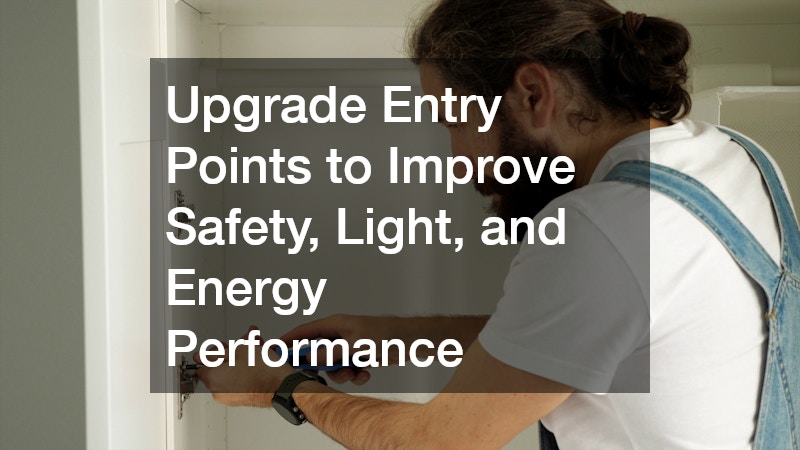 Upgrade Entry Points to Improve Safety, Light, and Energy Performance