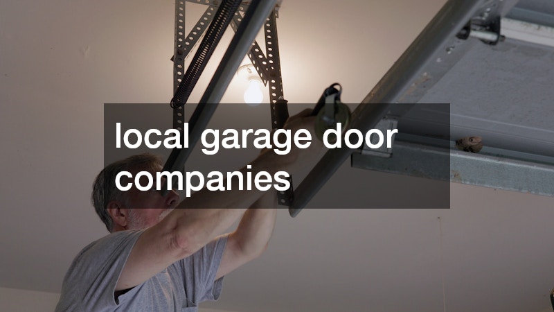 local garage door companies