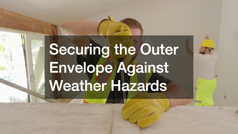 Securing the Outer Envelope Against Weather Hazards