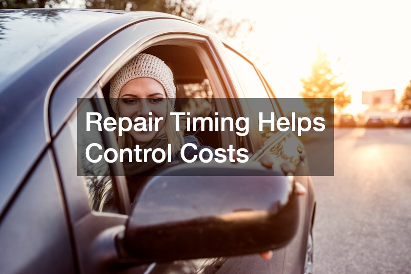 Repair Timing Helps Control Costs