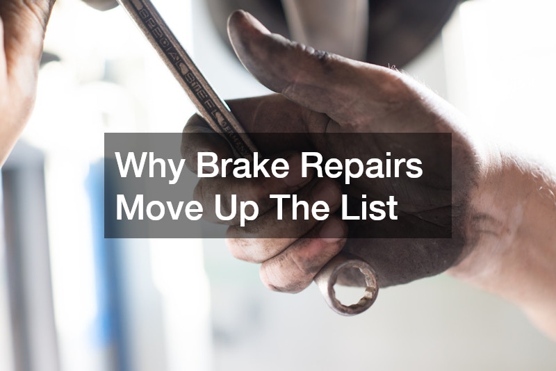 Why Brake Repairs Move Up The List