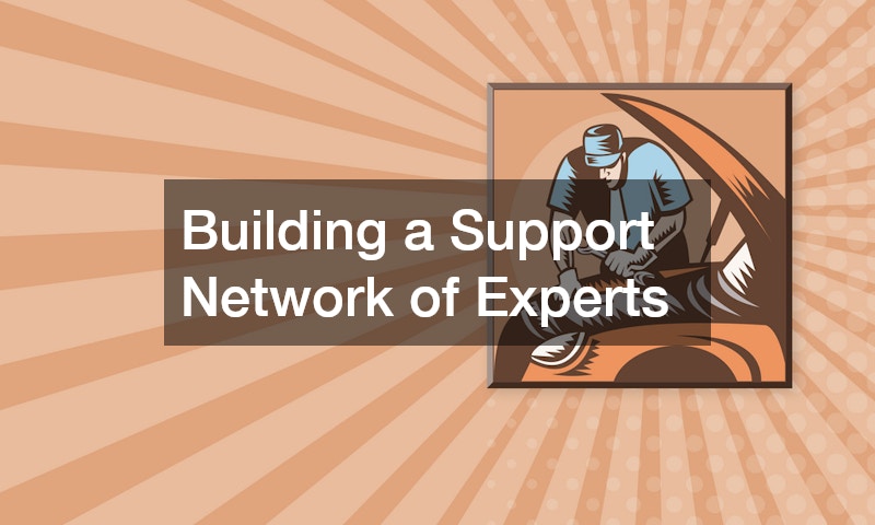 Building a Support Network of Experts