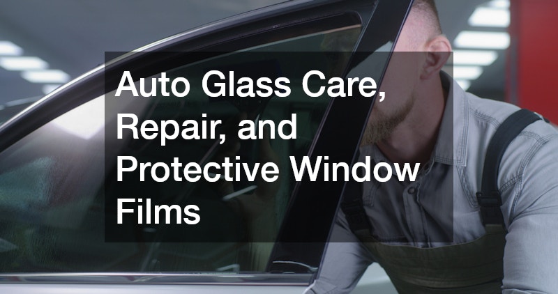 Auto Glass Care, Repair, and Protective Window Films