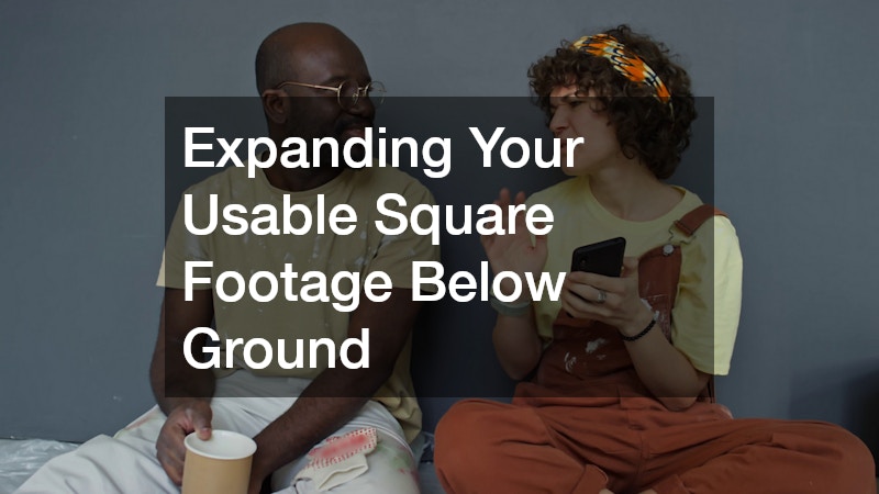 Expanding Your Usable Square Footage Below Ground