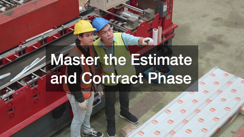 Master the Estimate and Contract Phase
