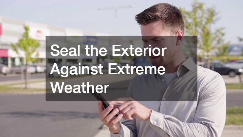 Seal the Exterior Against Extreme Weather