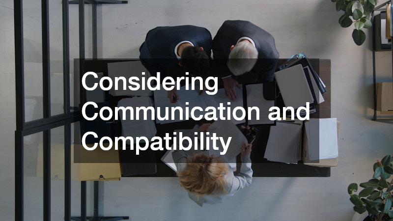 Considering Communication and Compatibility