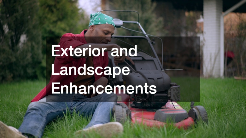 Exterior and Landscape Enhancements