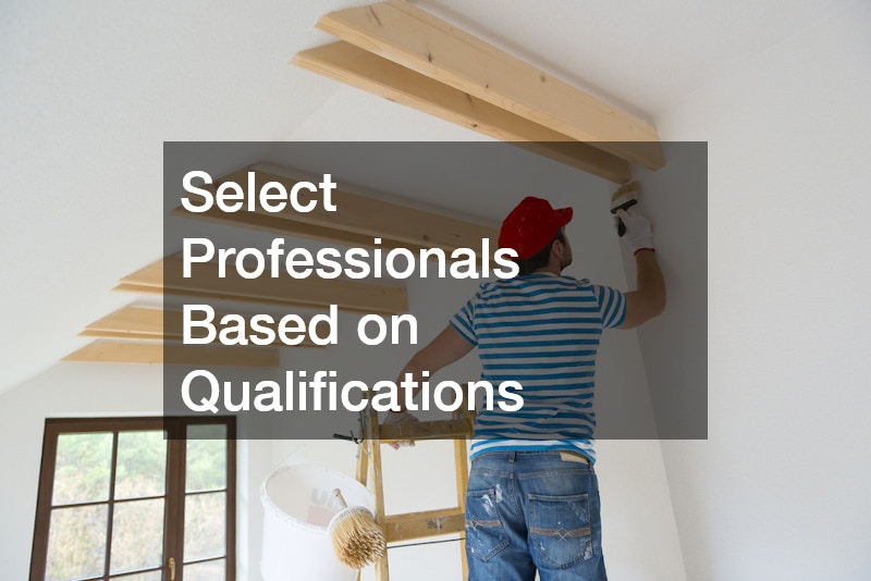 Select Professionals Based on Qualifications