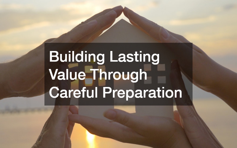 Building Lasting Value Through Careful Preparation
