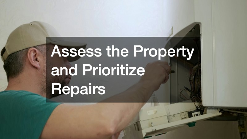 Assess the Property and Prioritize Repairs