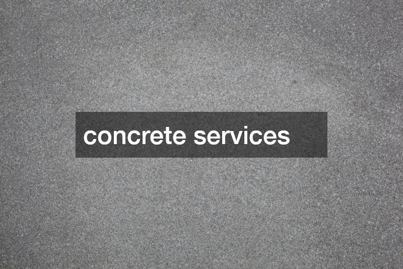 concrete services