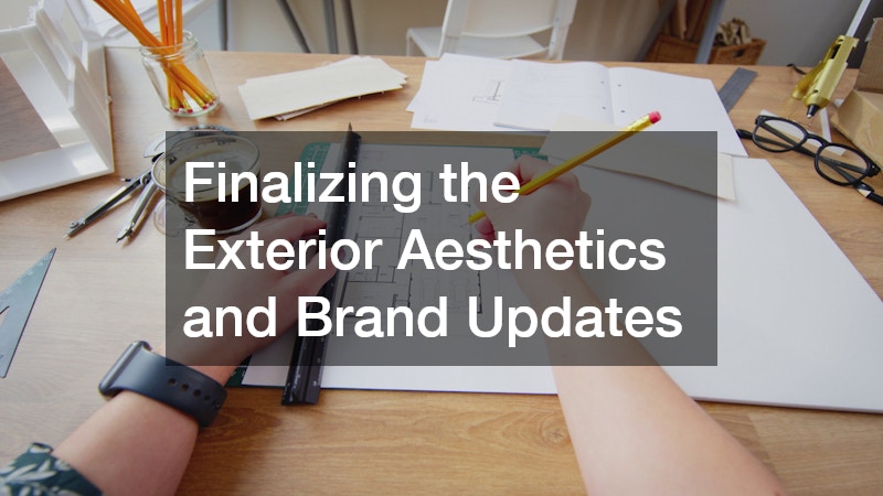 Finalizing the Exterior Aesthetics and Brand Updates