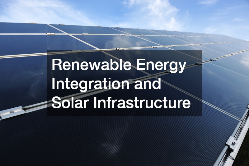 Renewable Energy Integration and Solar Infrastructure