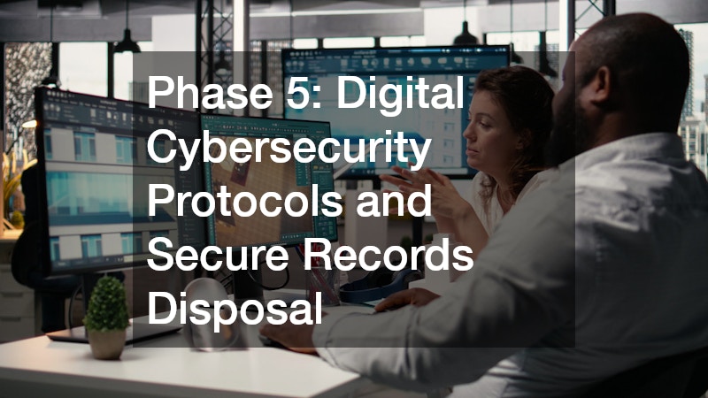 Phase 5: Digital Cybersecurity Protocols and Secure Records Disposal