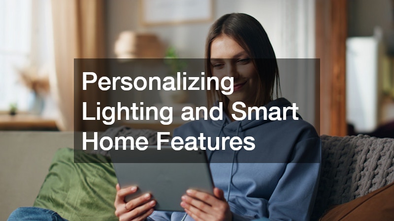 Personalizing Lighting and Smart Home Features