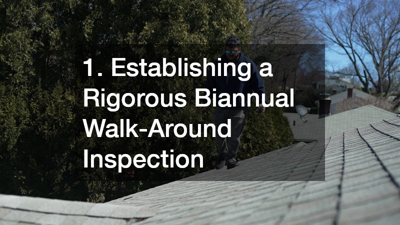 1. Establishing a Rigorous Biannual Walk-Around Inspection