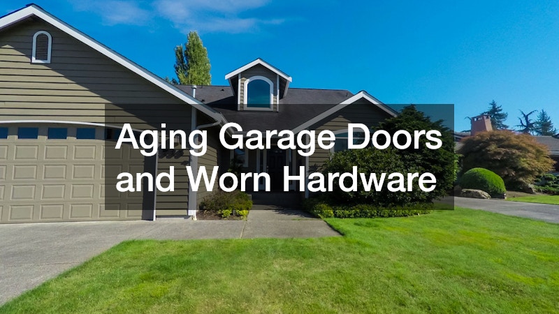 Aging Garage Doors and Worn Hardware