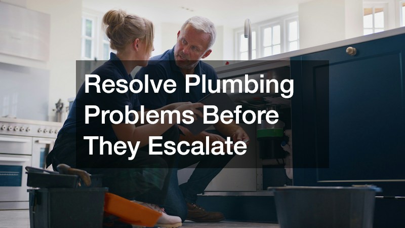 Resolve Plumbing Problems Before They Escalate