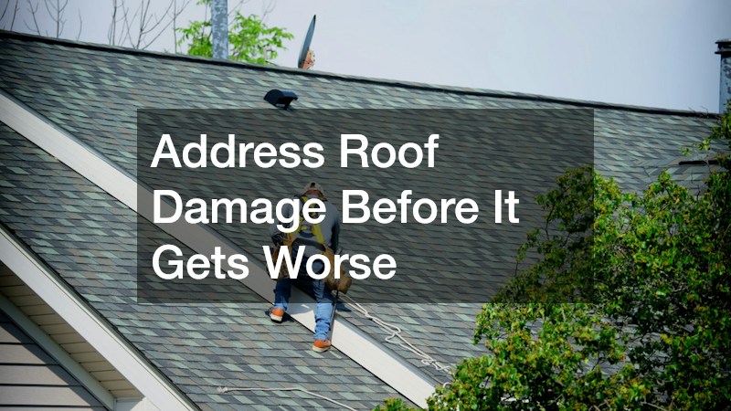 Address Roof Damage Before It Gets Worse