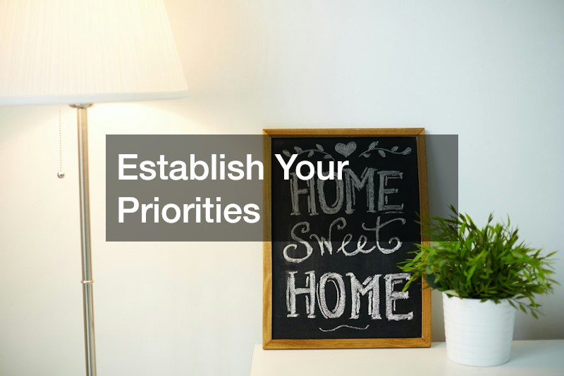 Establish Your Priorities
