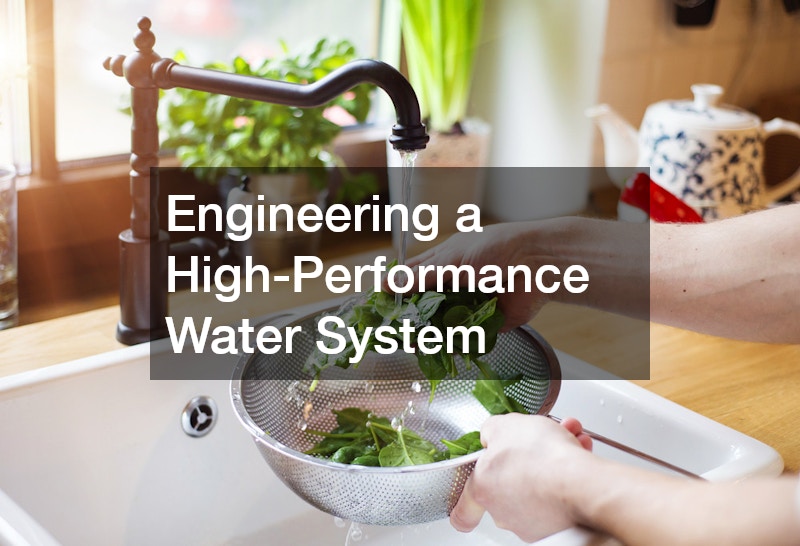 Engineering a High-Performance Water System