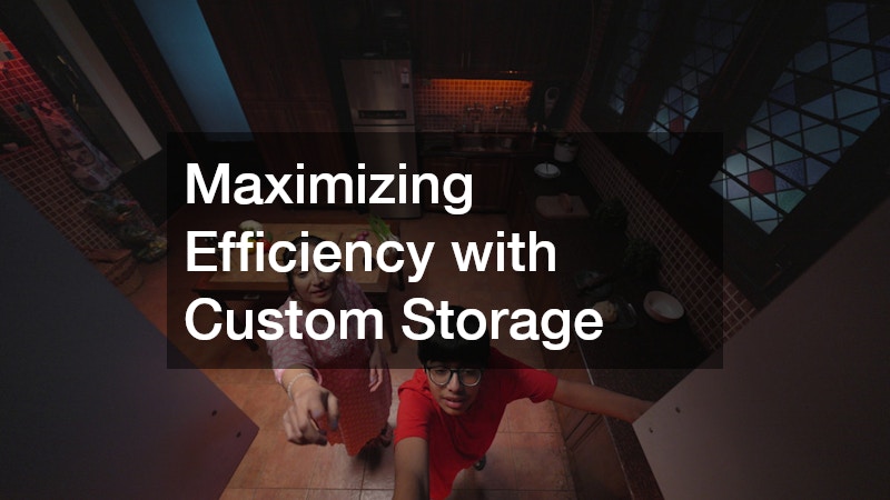 Maximizing Efficiency with Custom Storage