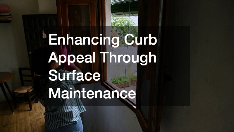 Enhancing Curb Appeal Through Surface Maintenance