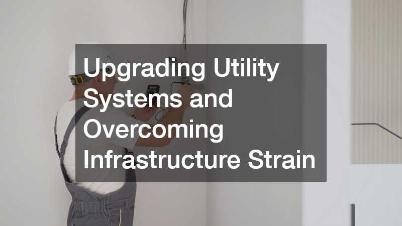 Upgrading Utility Systems and Overcoming Infrastructure Strain