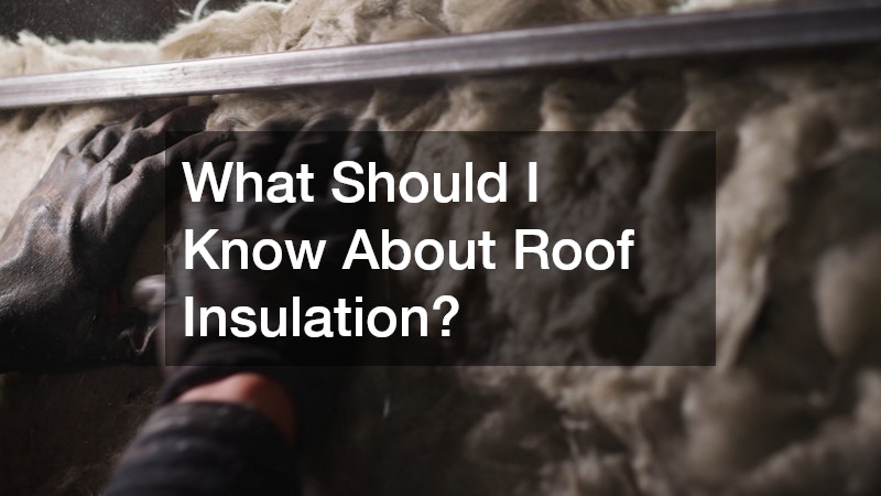 What Should I Know About Roof Insulation?