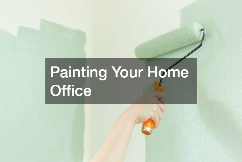 Painting Your Home Office