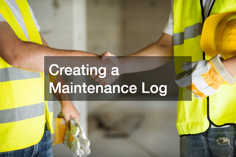 Creating a Maintenance Log