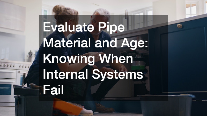 Evaluate Pipe Material and Age: Knowing When Internal Systems Fail
